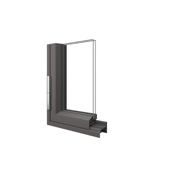 SLIM 65 Inward Opening Minimalist Doors - SL004